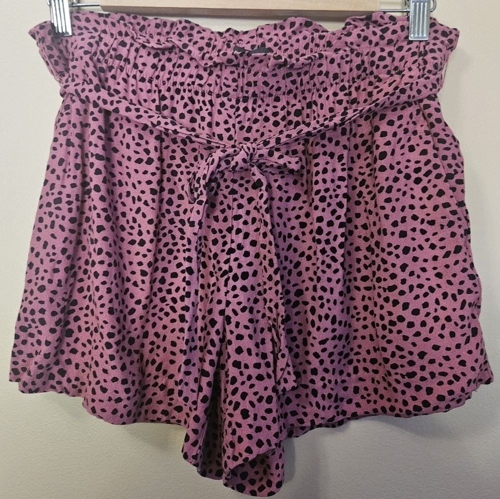 LOFT Women's Size S Paperbag Belted Shorts